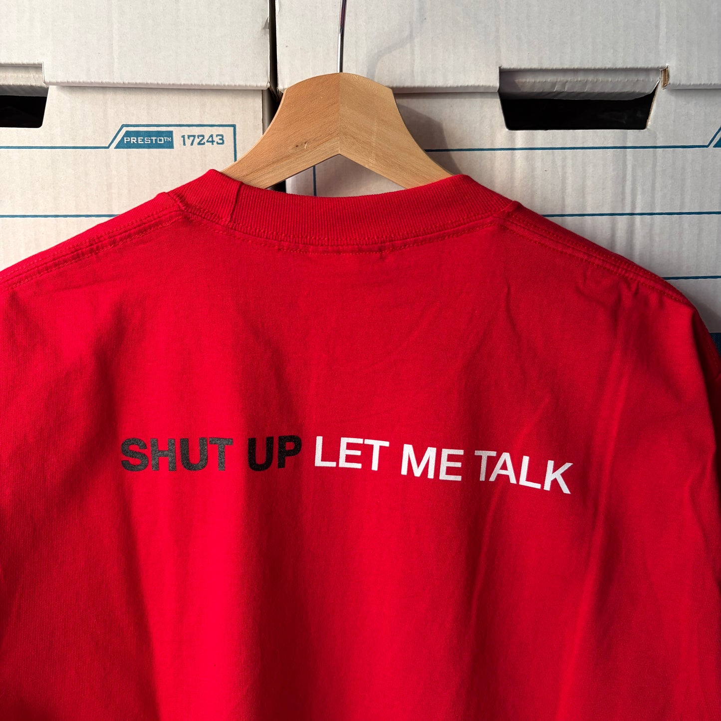 LET ME TALK T-shirts