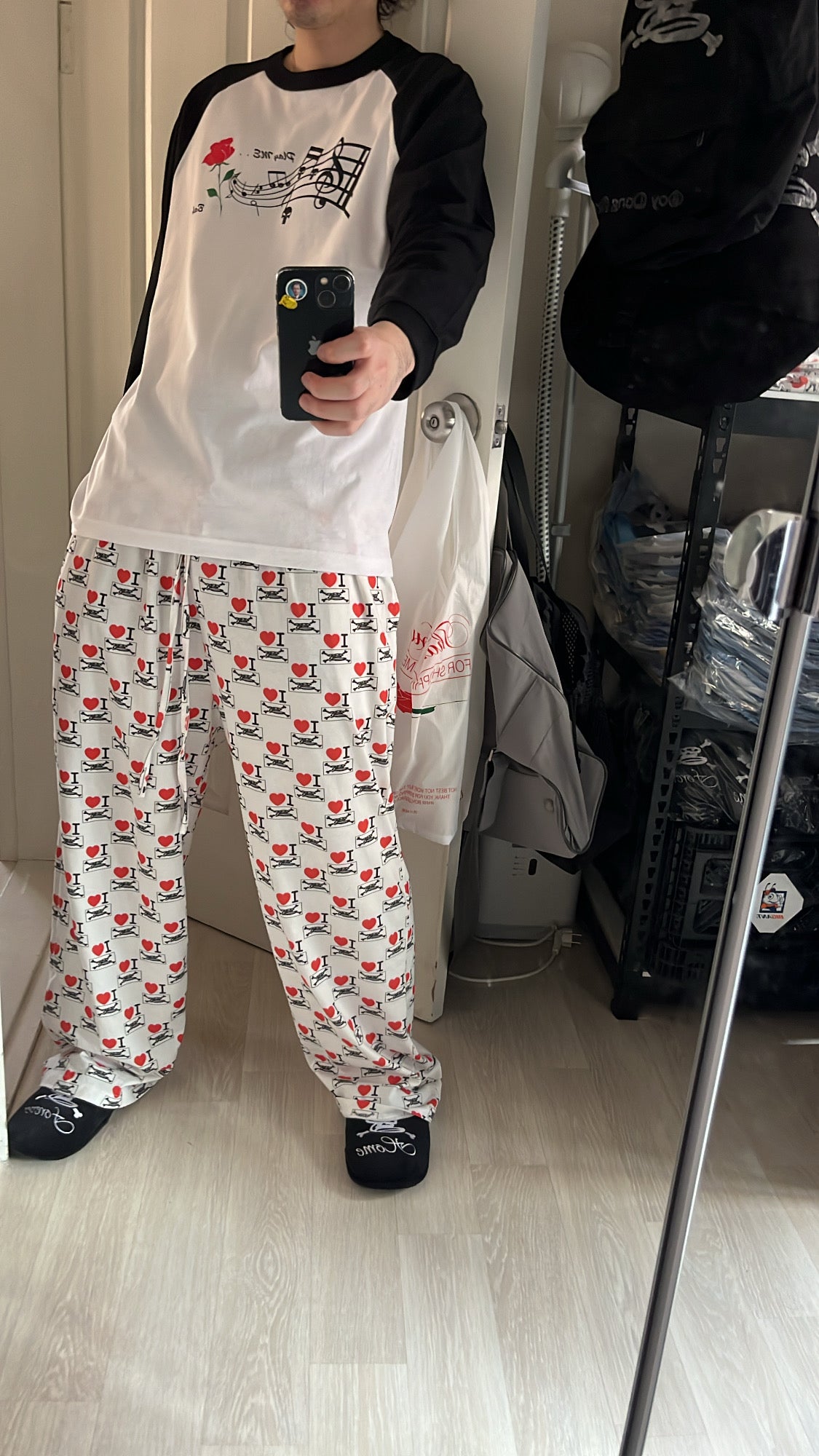 I <3 BLF Pajama pants
