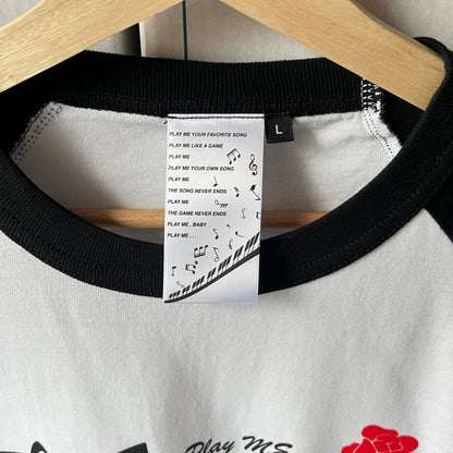 Play me Baby... raglan long sleeve