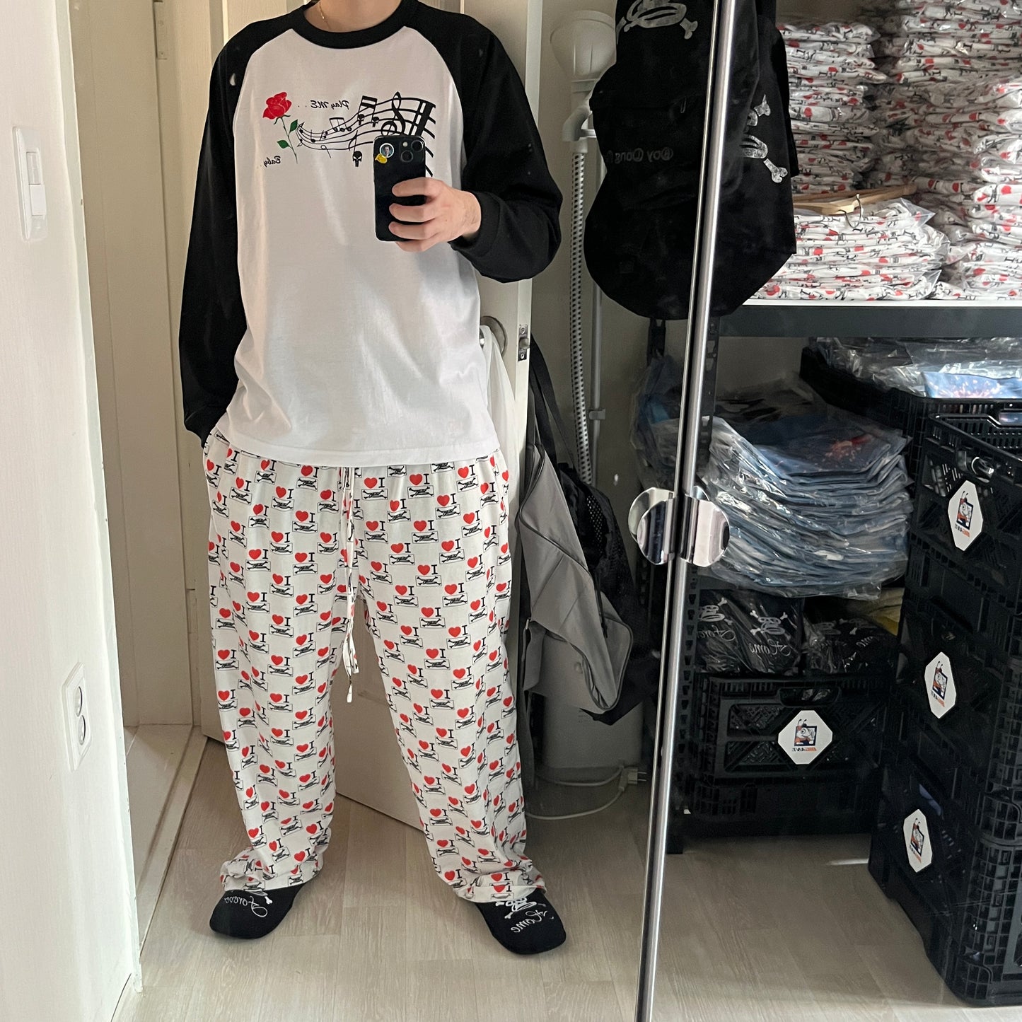 I <3 BLF Pajama pants