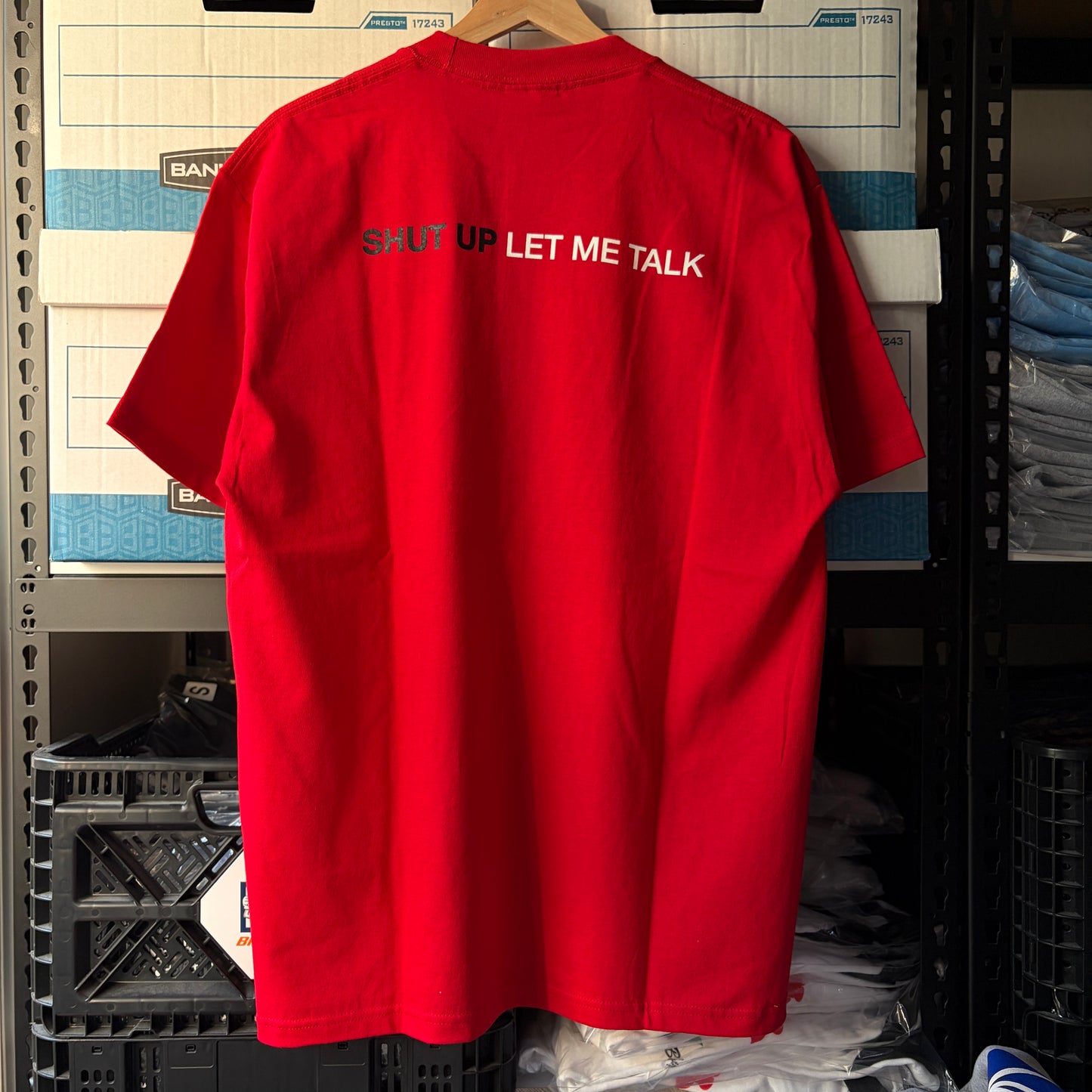 LET ME TALK T-shirts