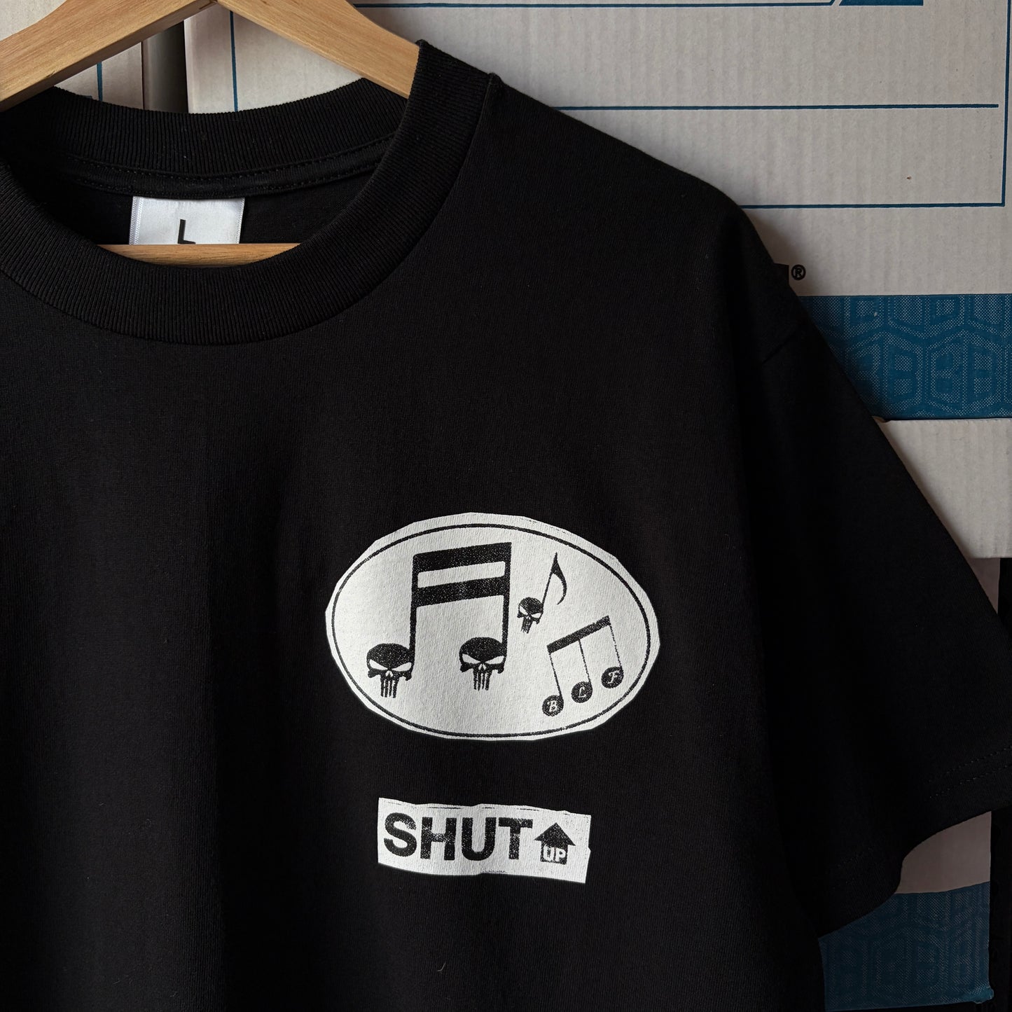 SHUT UP T-shirts
