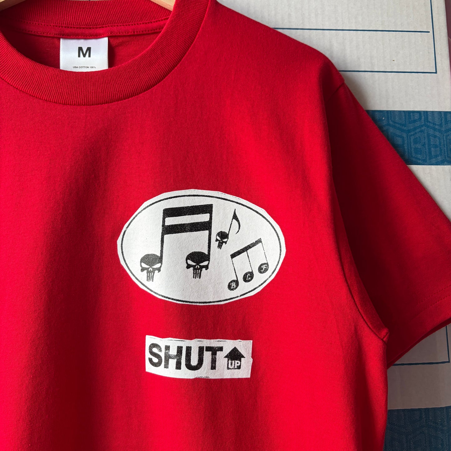 SHUT UP T-shirts