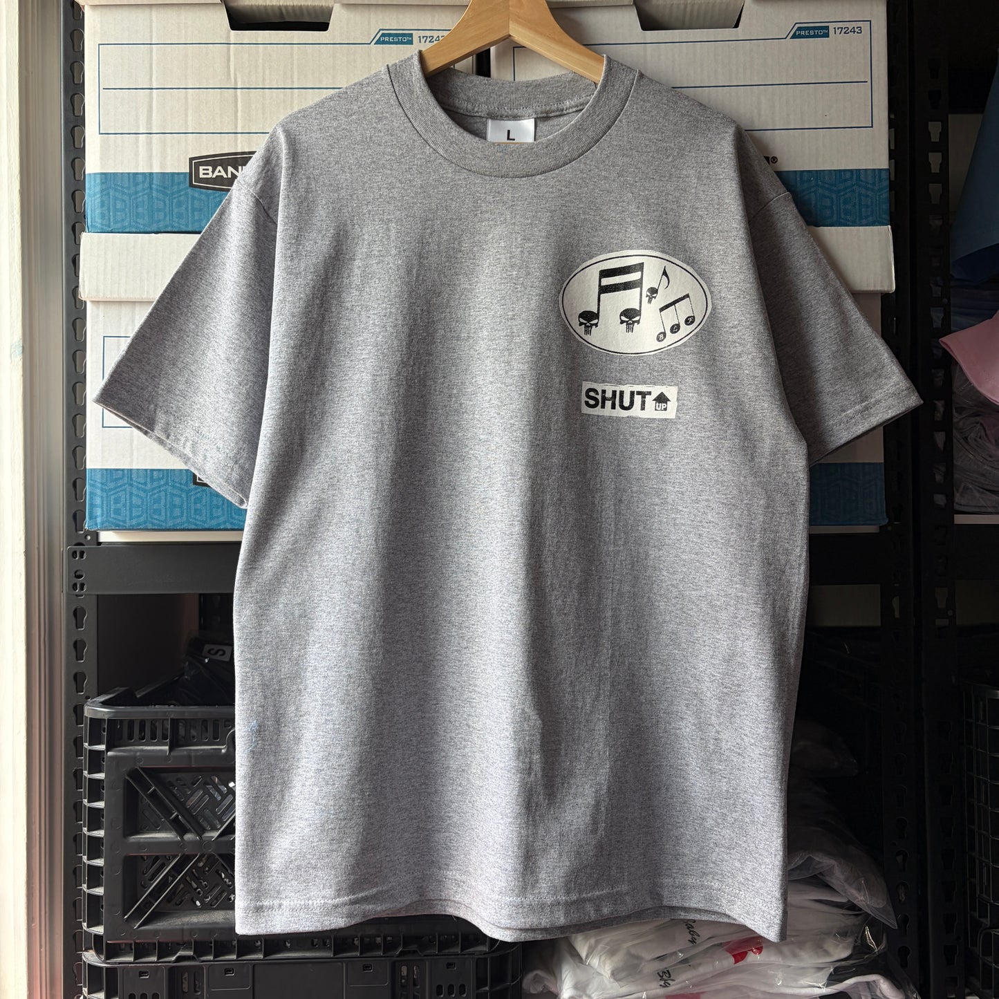 SHUT UP T-shirts