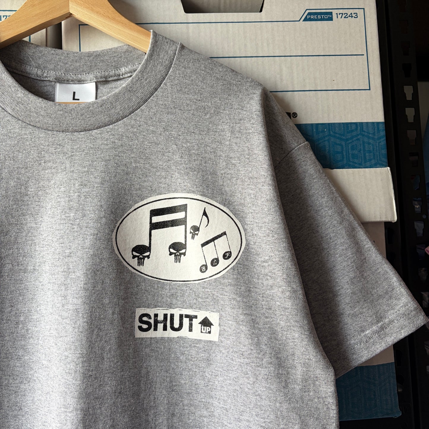 SHUT UP T-shirts