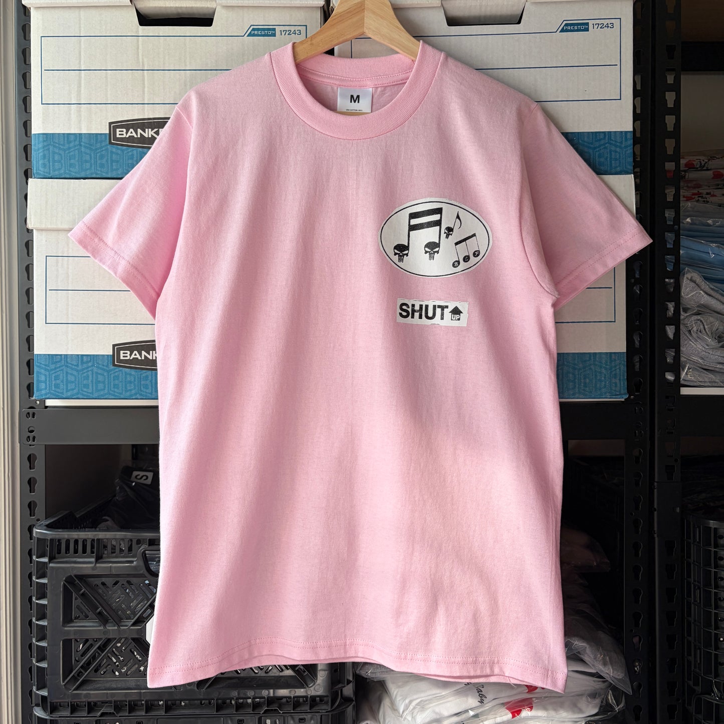 SHUT UP T-shirts