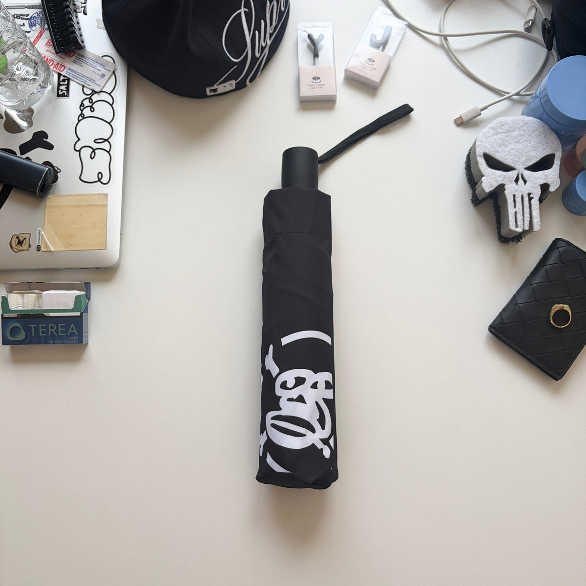 BLF logo umbrella