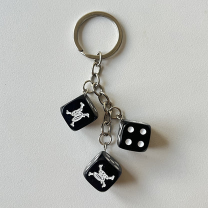 BLF dice key chain