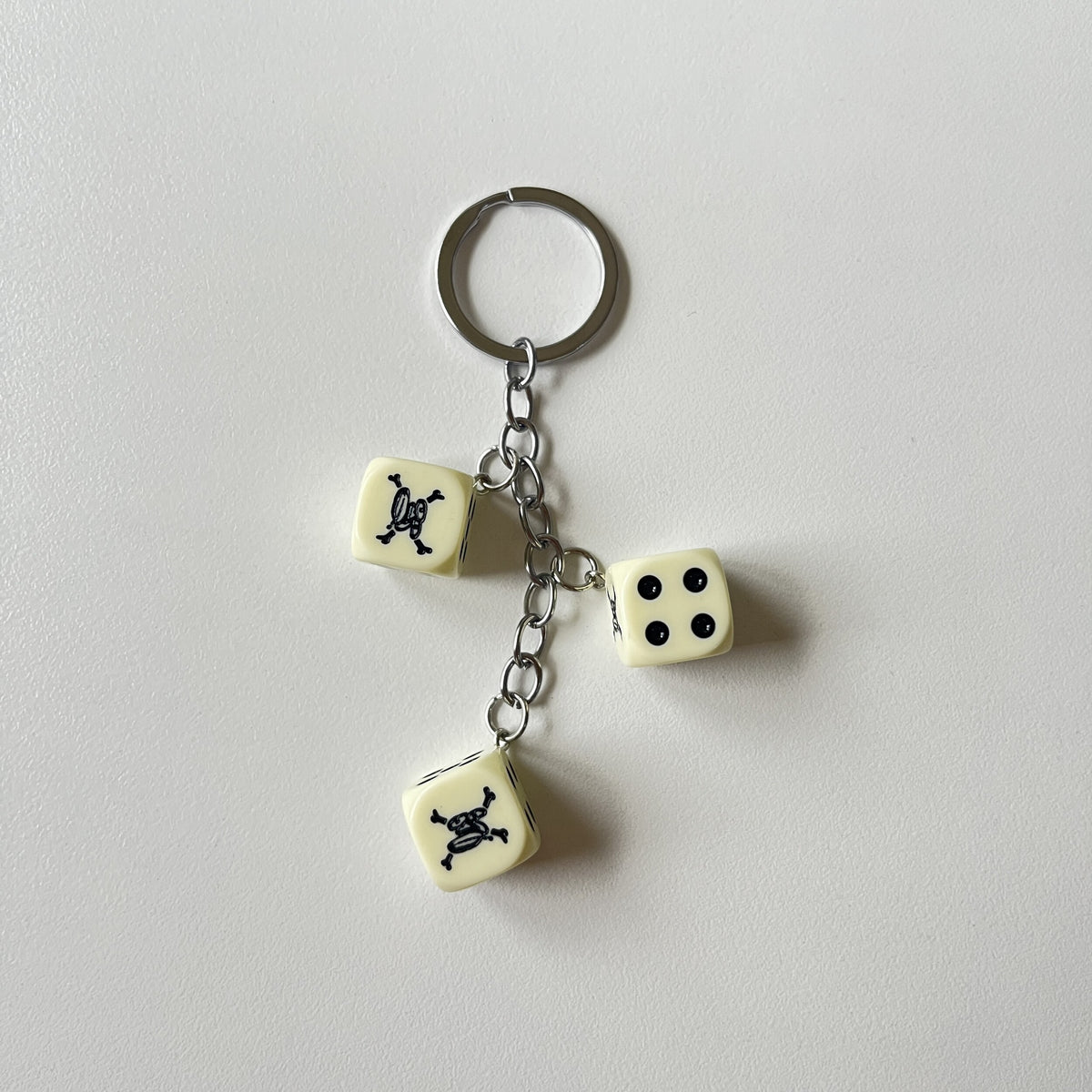 BLF dice key chain
